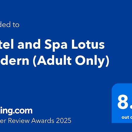 Hotel And Spa Lotus Modern (Adults Only) Quioto Exterior foto